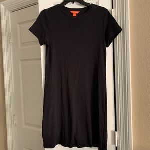 Joe Fresh Black Knit Short Sleeve Body-Con Dress
